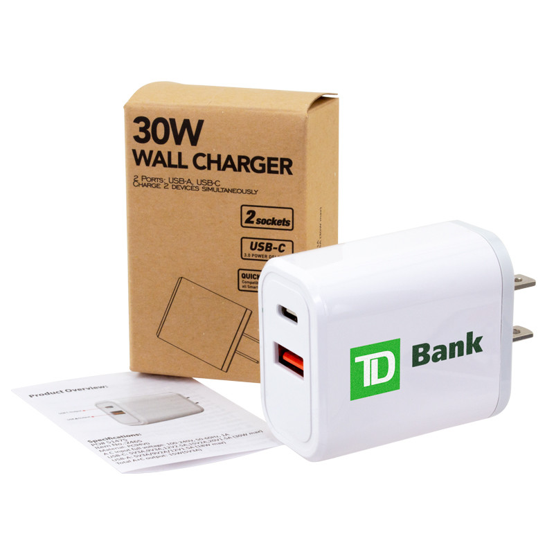 30W PD Fast Wall Charger 14