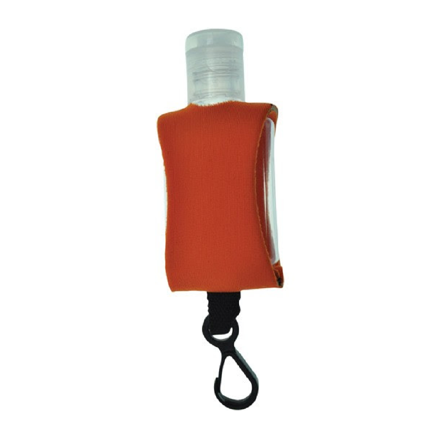 Hand Sanitizer PET Bottle with Neoprene Holder - Style 3 2