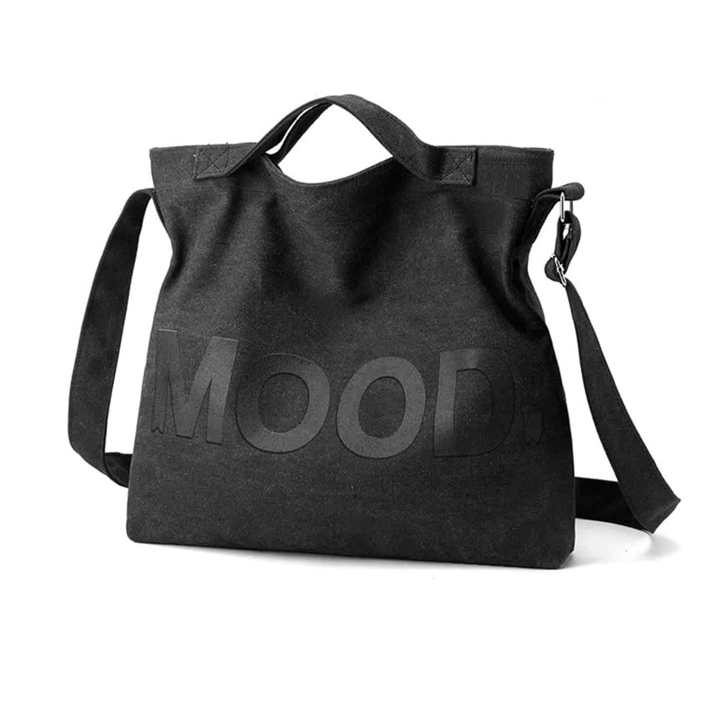 Multi-Layer Canvas Shoulder Handbag 4