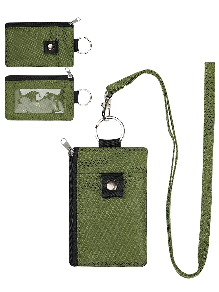 Keychain card case for neck hanging 4