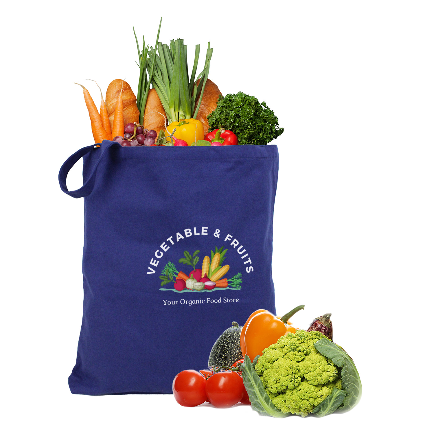 8 OZ COTTON CANVAS TOTE