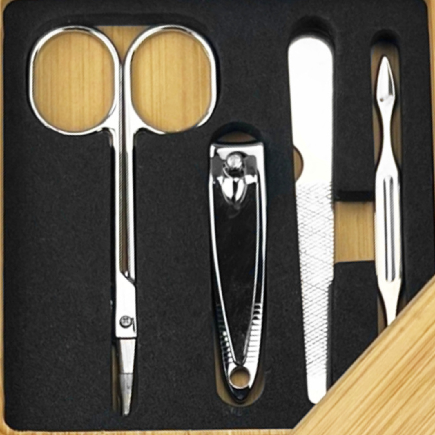 Custom Bamboo Manicure Set 3