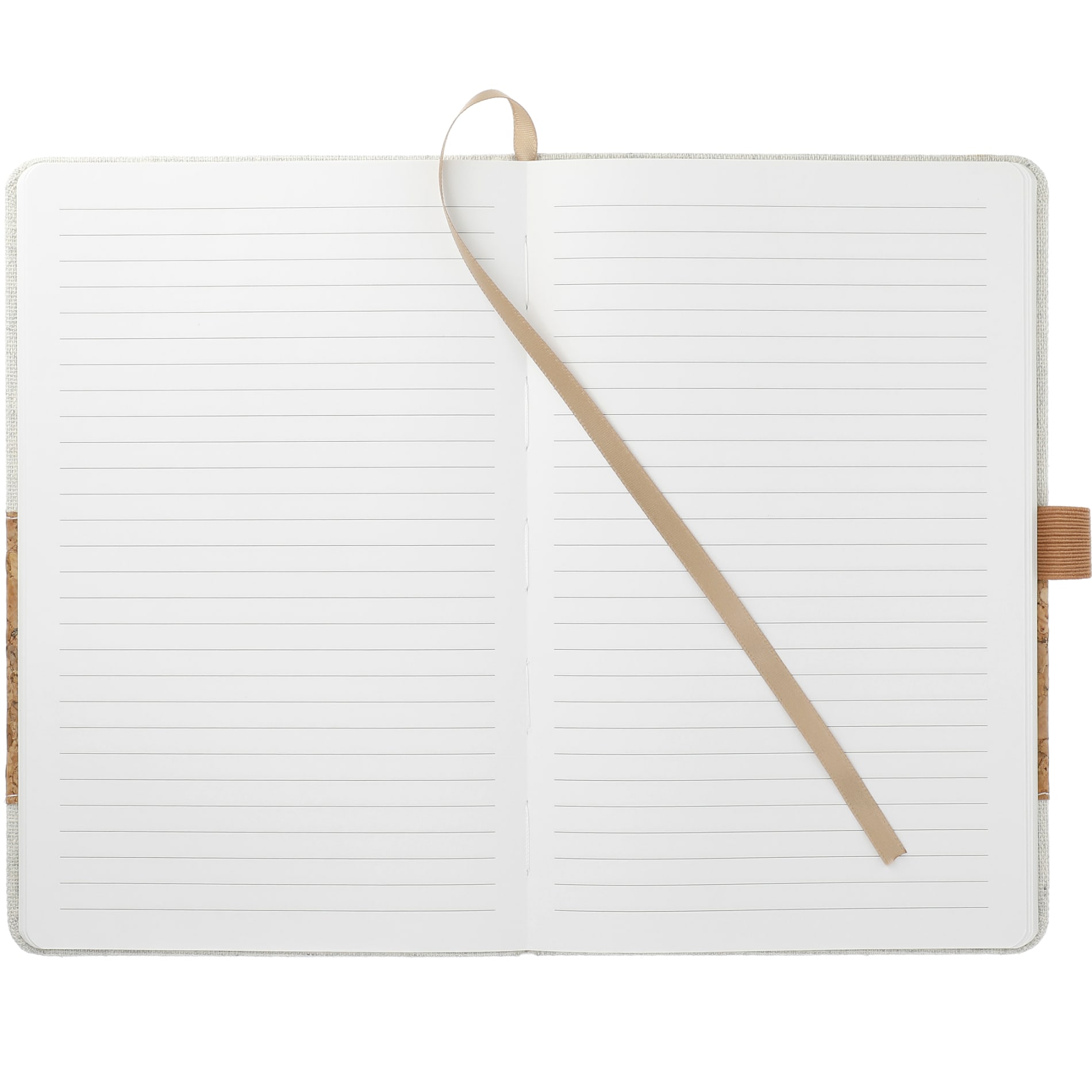 FSC® Mix 5.5" x 8.5" Recycled Cotton Cork Notebook 51
