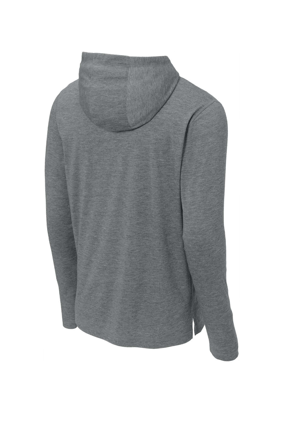 Sport-Tek PosiCharge Tri-Blend Wicking Long Sleeve Hoodie ST406, custom hoodie or sweatshirt with logo imprint 12