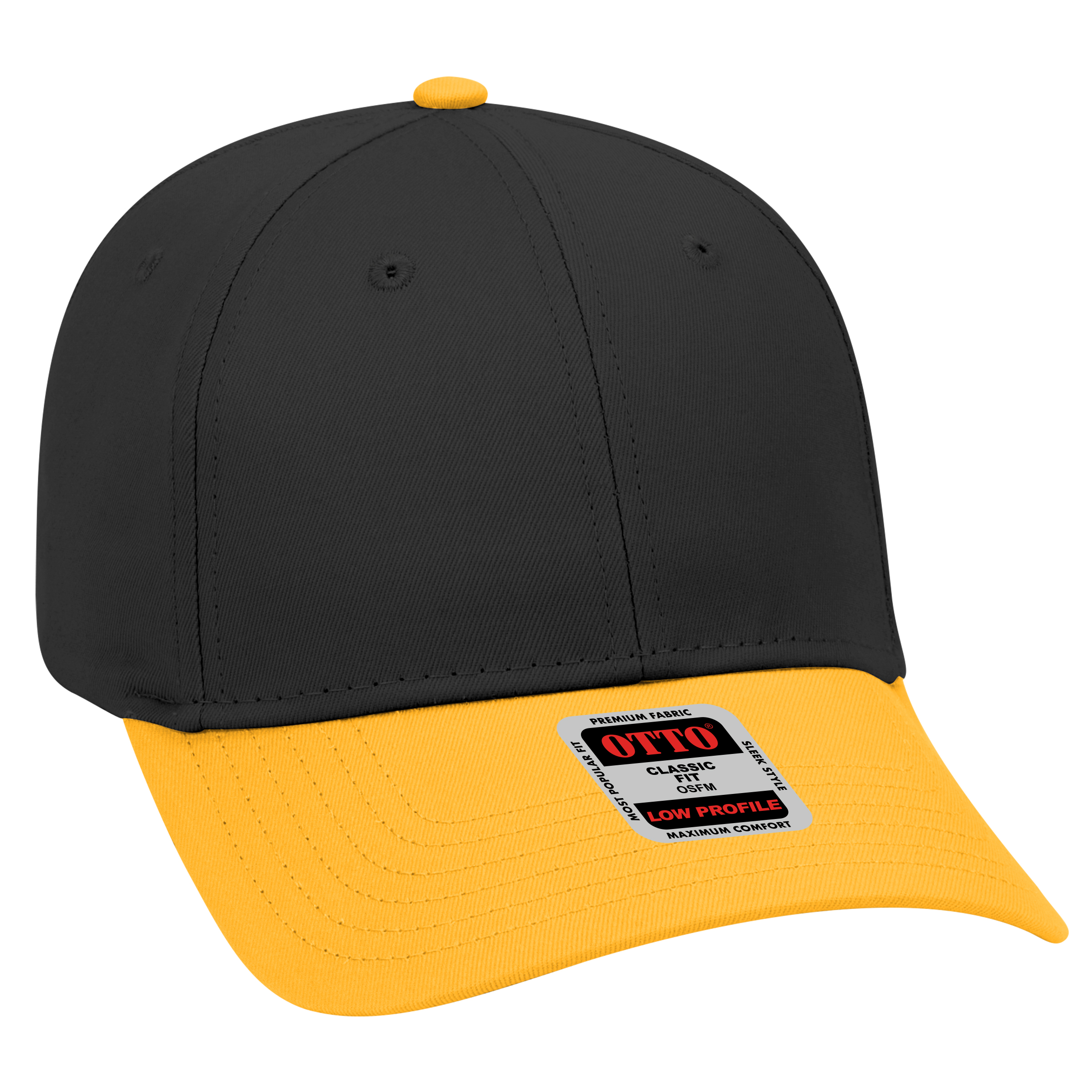 OTTO CAP® 6 Panel Low Profile Baseball Cap 56