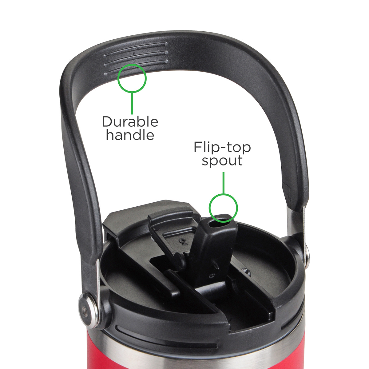 SENSO® Venture DuoFlow 40 oz Vacuum Insulated Stainless Steel Travel Tumbler 16