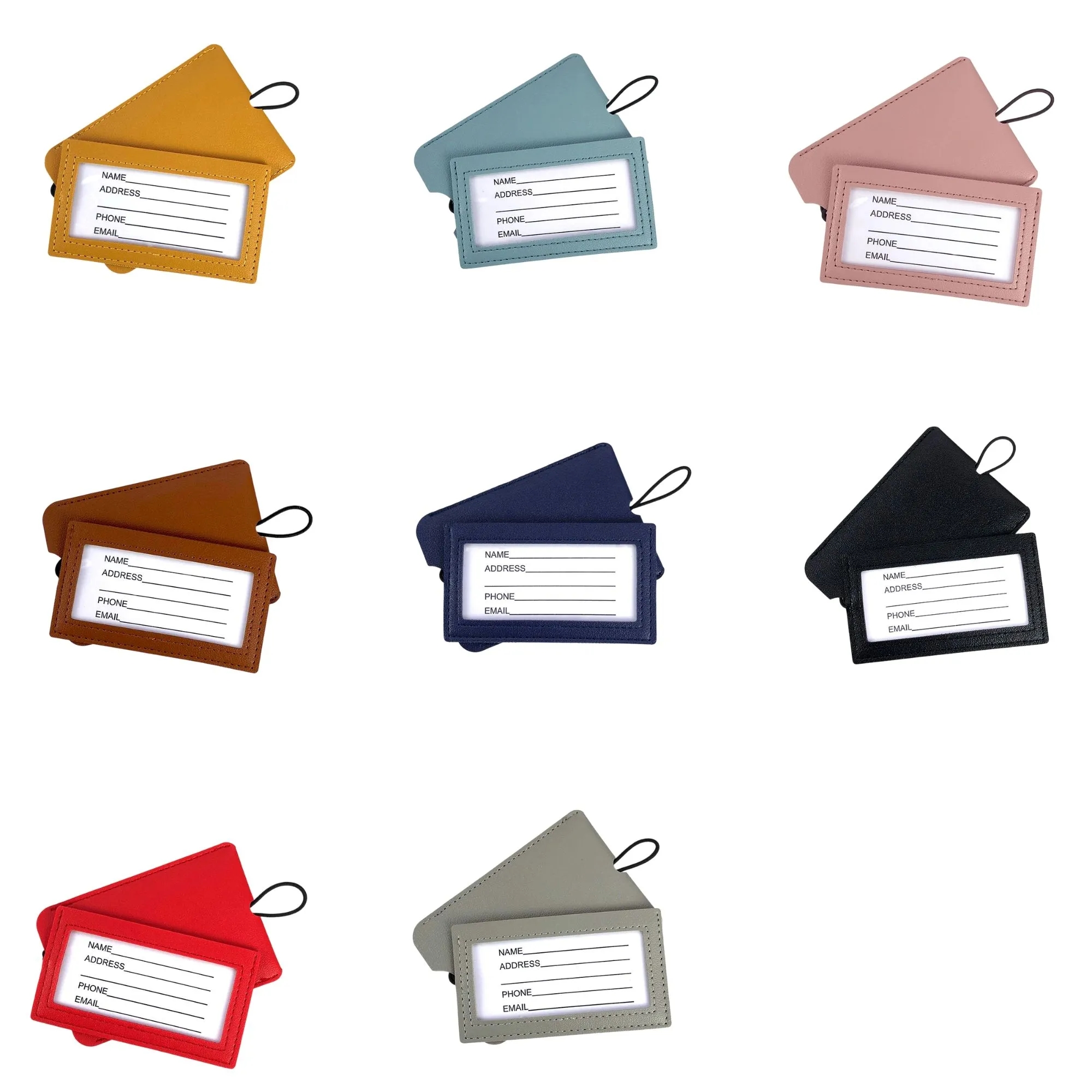 PU Multifunctional Luggage Tag 4