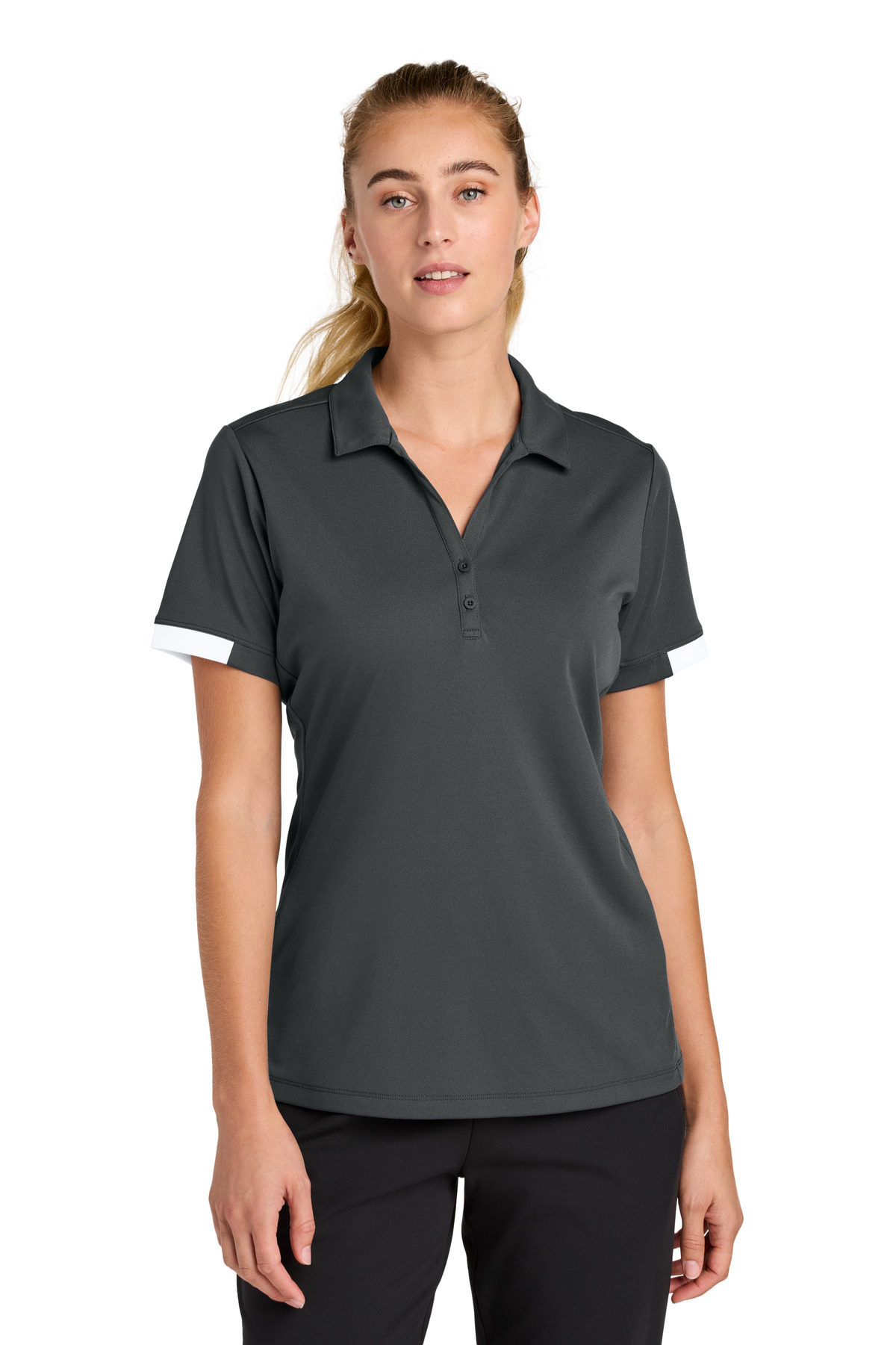 Sport-Tek Women's Club Colorblock Polo LST444 48