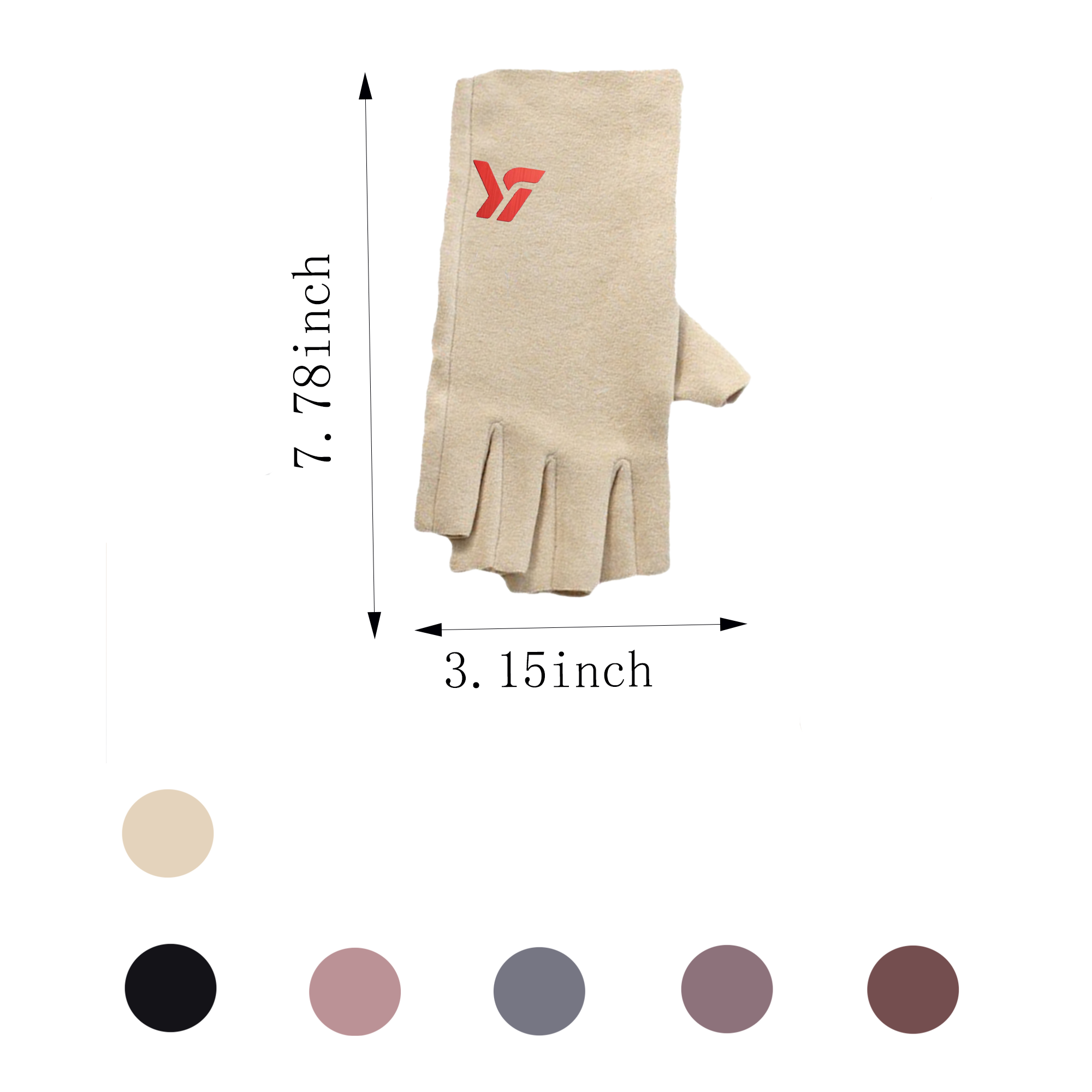 Winter Warm Fingerless Gloves 1