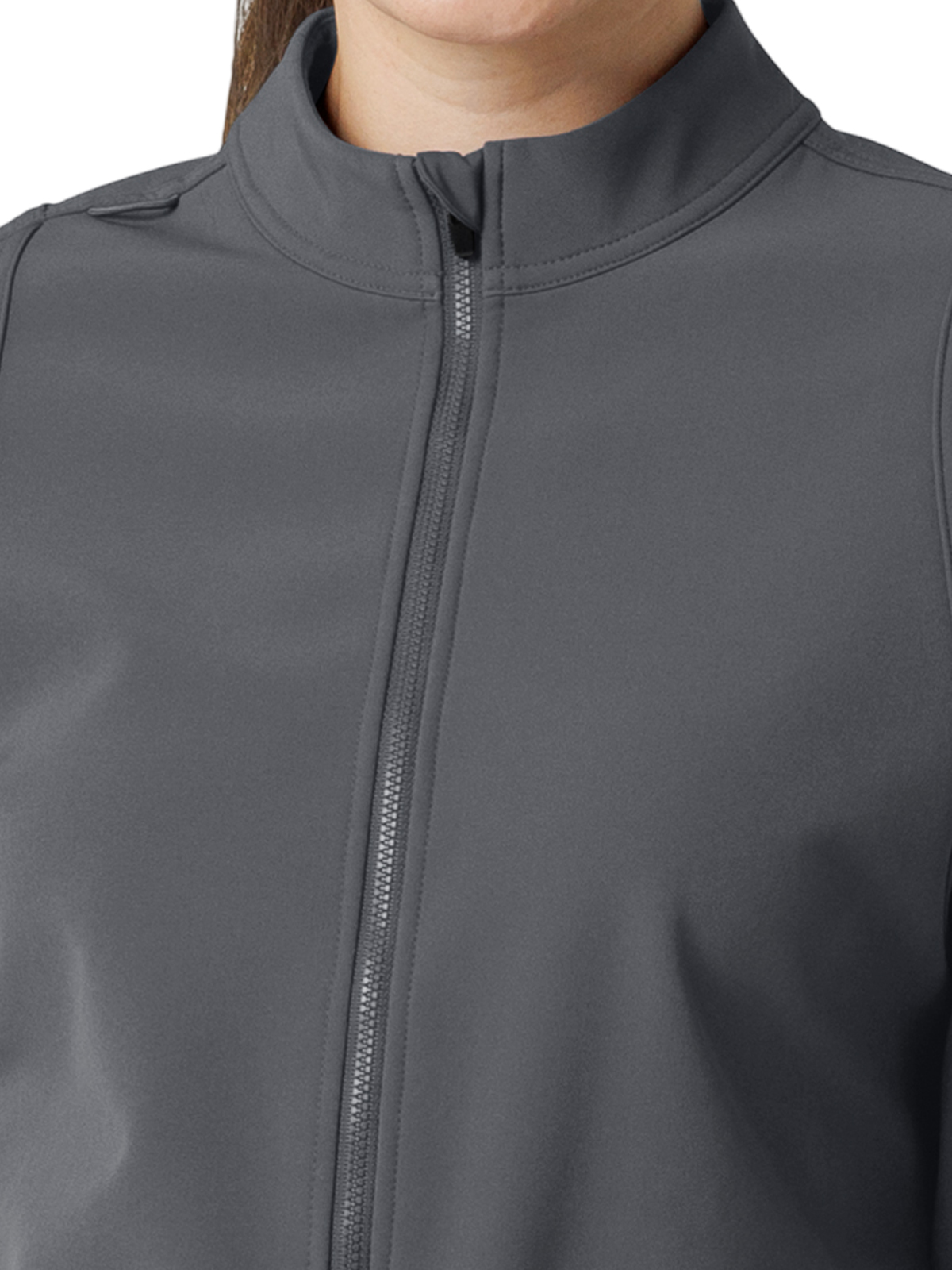 Wink- Layers - Women's Four-Pocket Soft Shell Scrub Jacket 5