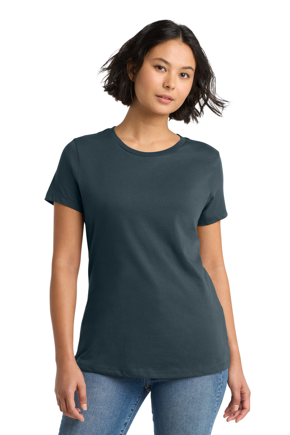 District Women's Perfect Weight Tee. DM104L 91