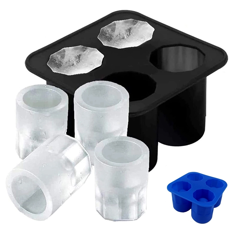 1 Oz. Silicone Shot Glass Ice Molds 2