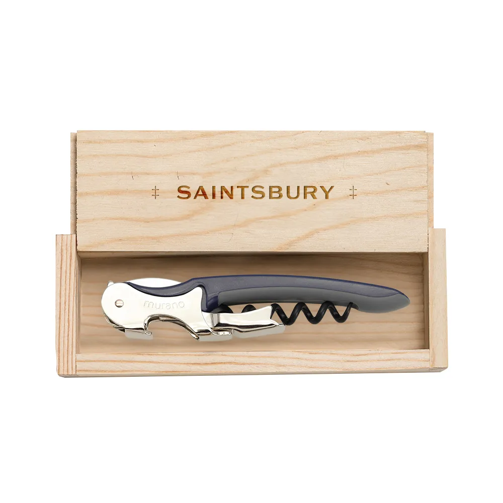 Murano Soft-Touch Italian Two-Step Waiters Corkscrew 16