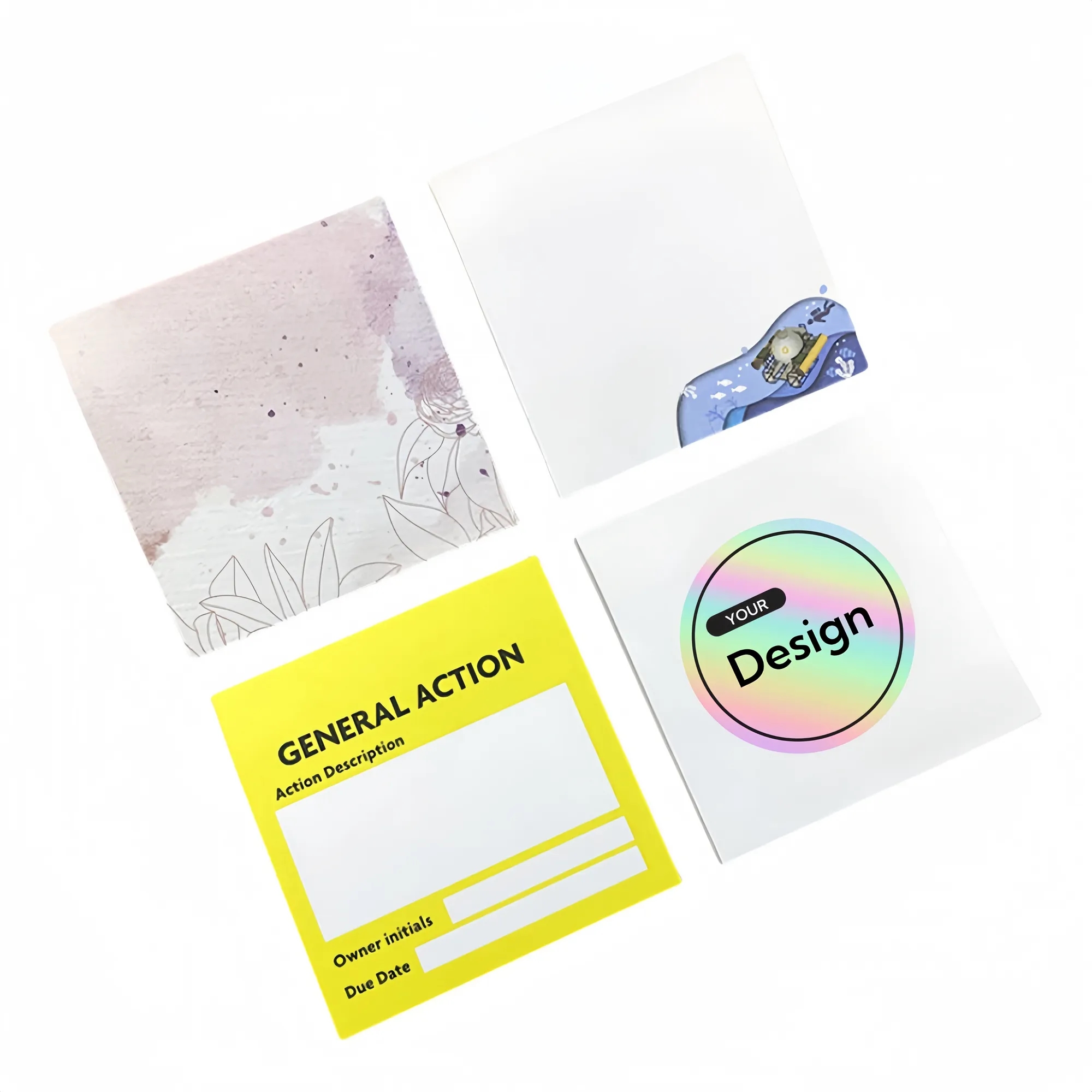 Full Color Self-Adhesive Sticky Notes 2