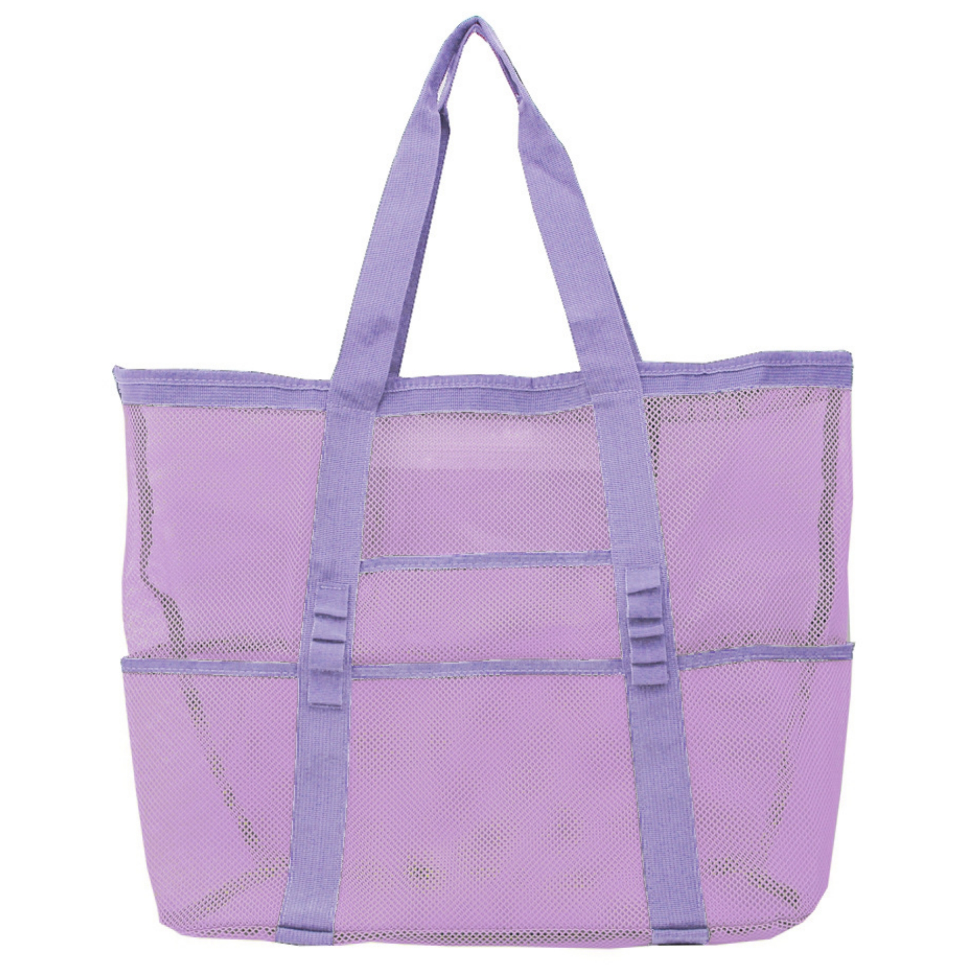 Extra Large Mesh Pockets Beach Bag 3