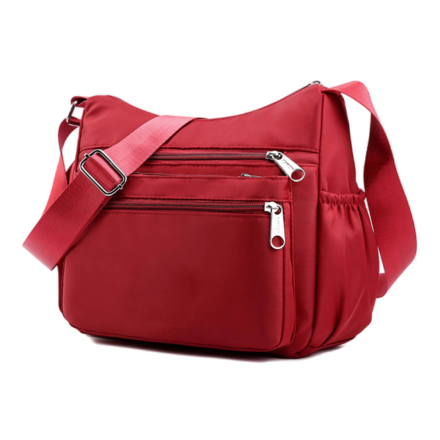 Nylon Fabric Cross-body Bag Customized Multi-Compartment 3