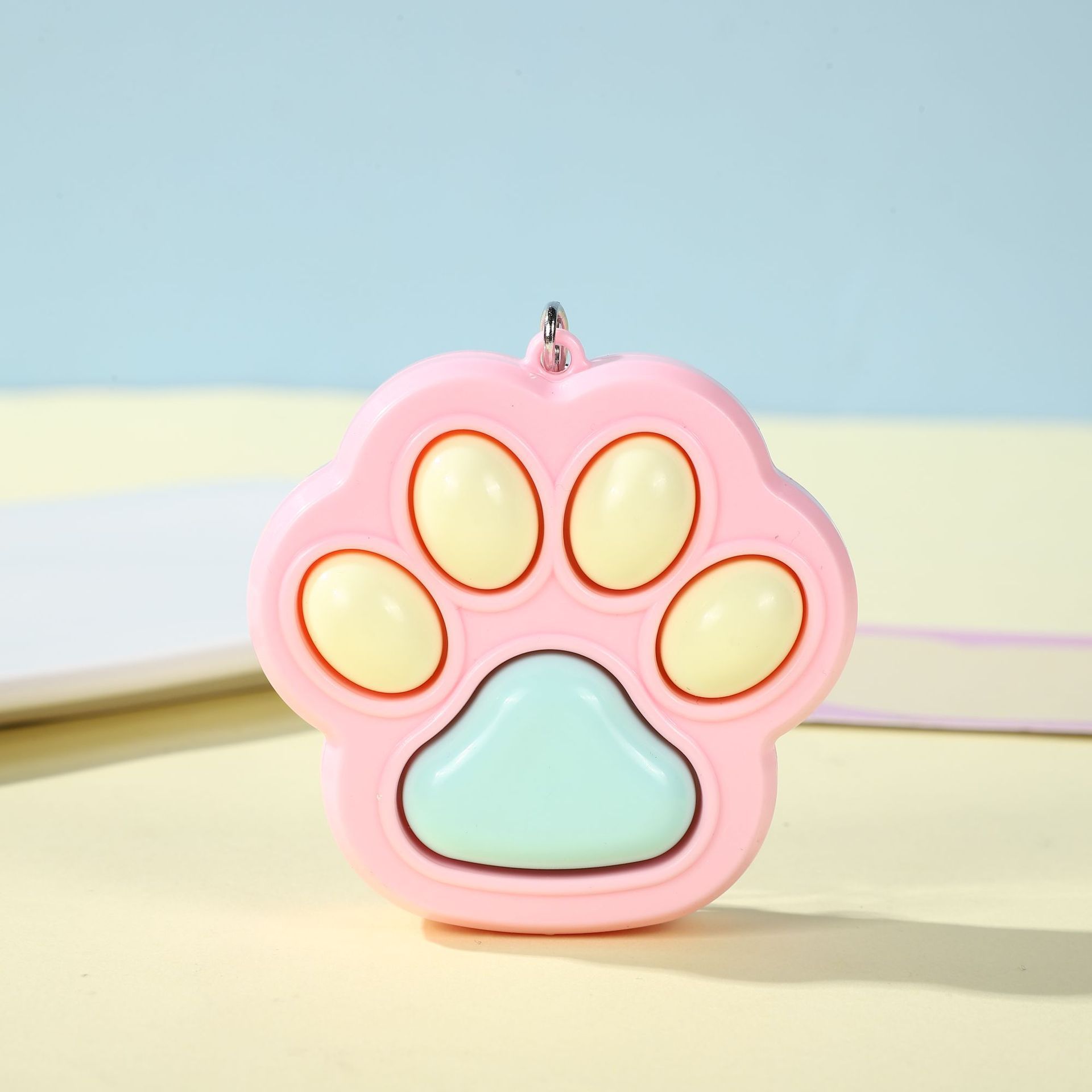 Cat Paw Keychain Fidget Keychain 10