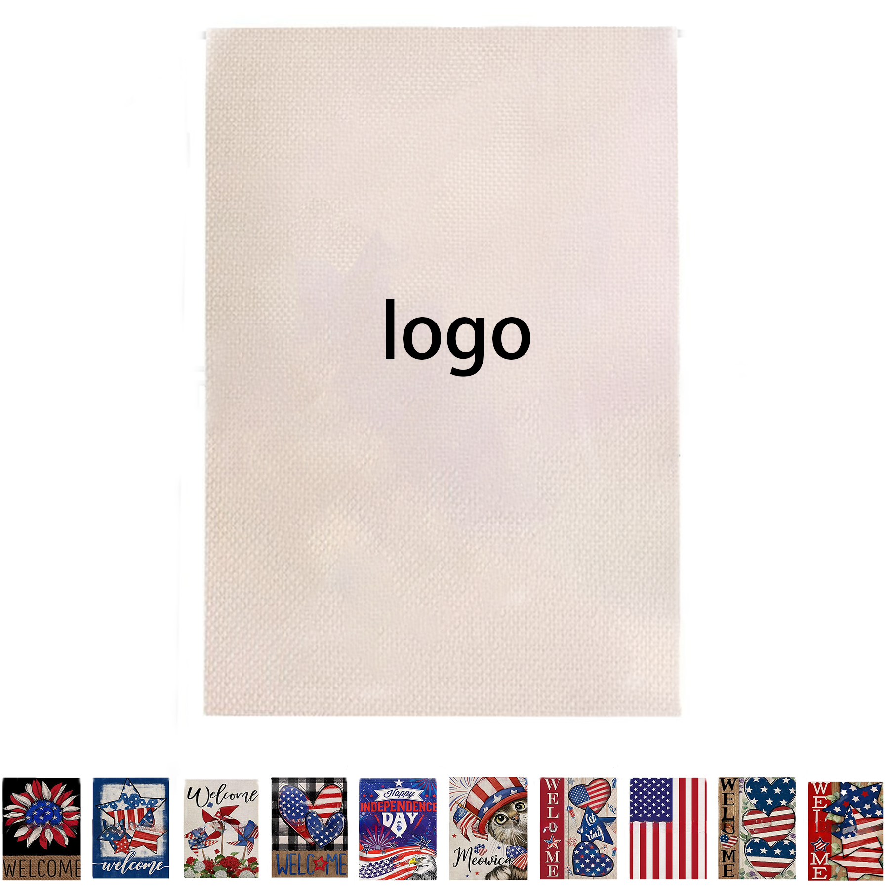 Garden Flag, custom garden tool with logo imprint 3