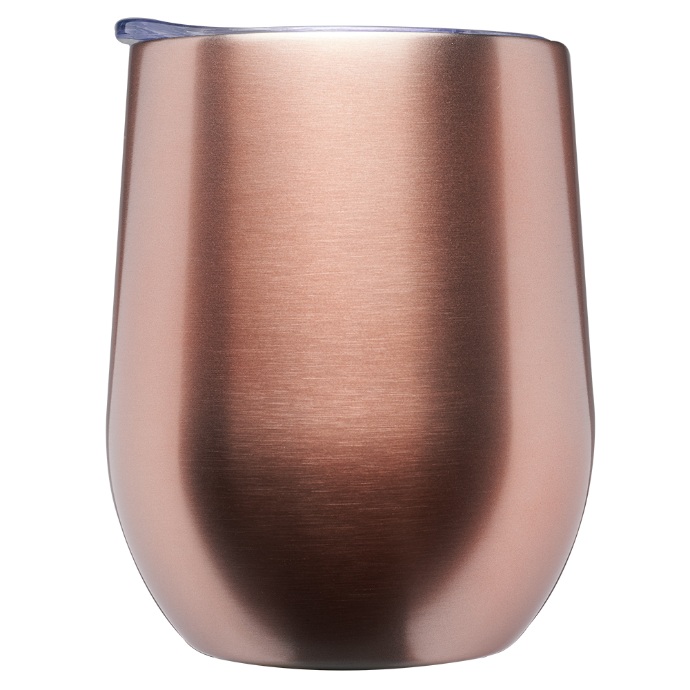 11 oz Largo Stemless Wine Glass with Lid 44