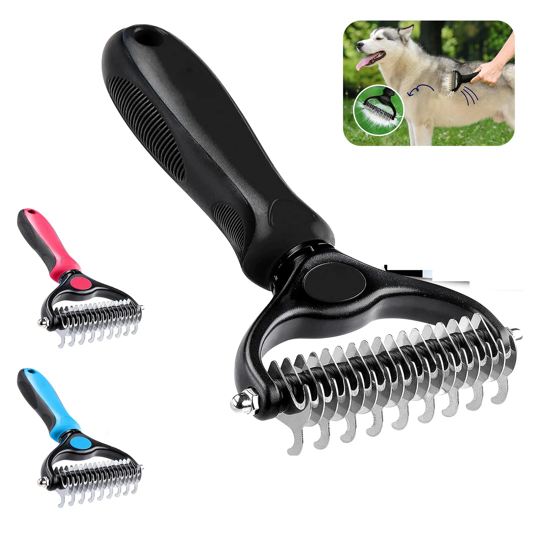 Pet Shedding Comb Tool 2