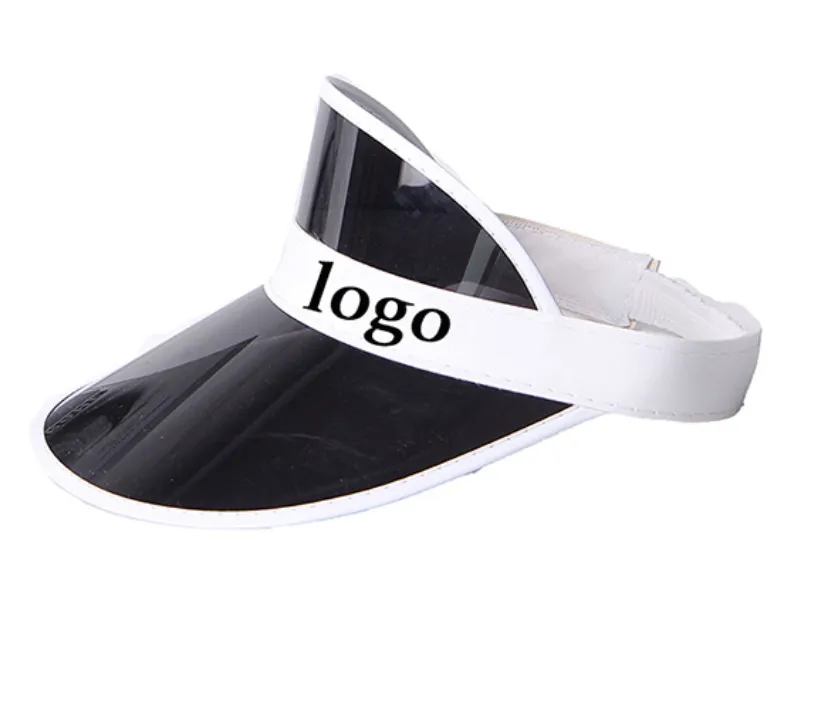 Plastic Clear Sun Visor Hat 4