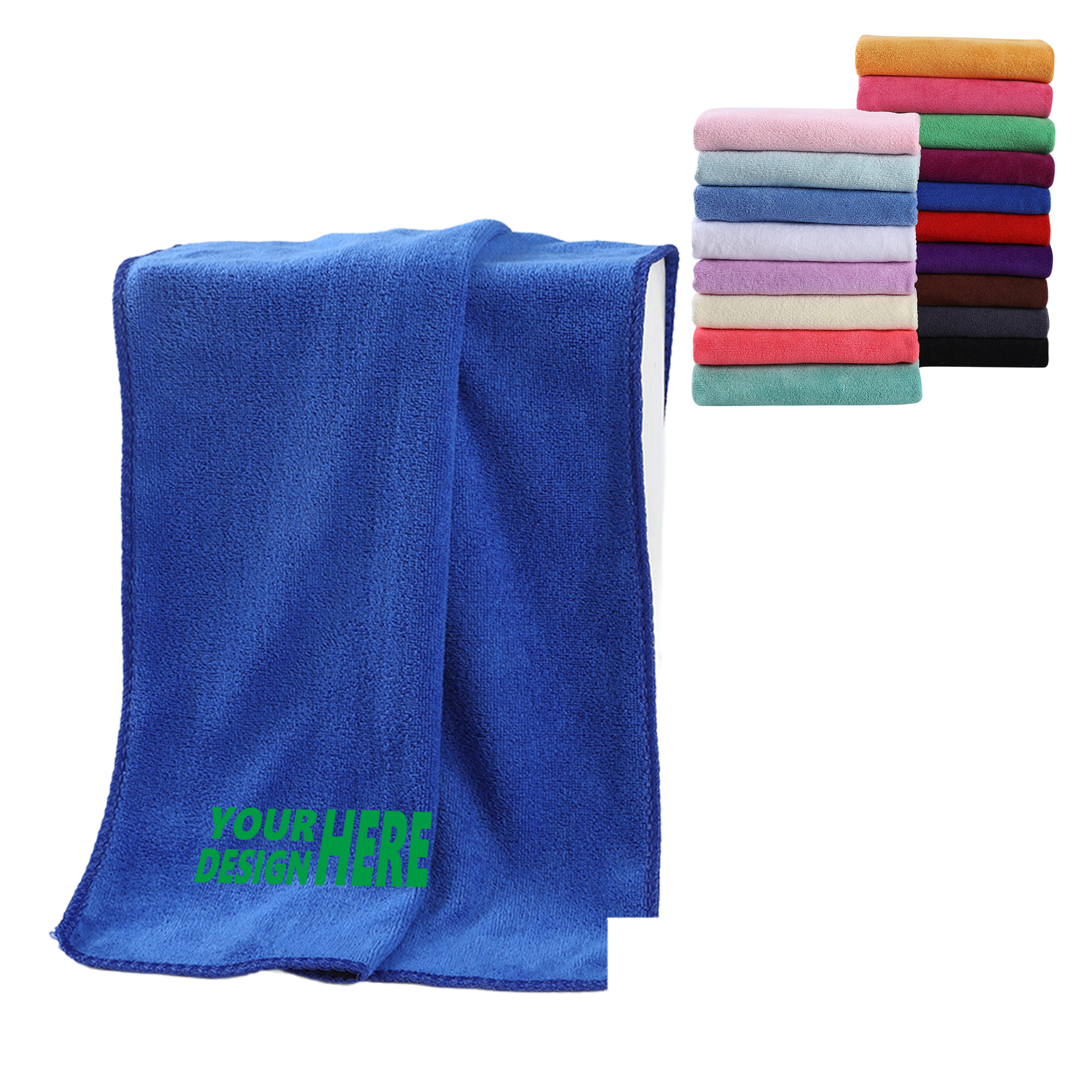 MOQ 50 Ultra Soft Car Cleaning Towel Lint-Free Custom Branding 2