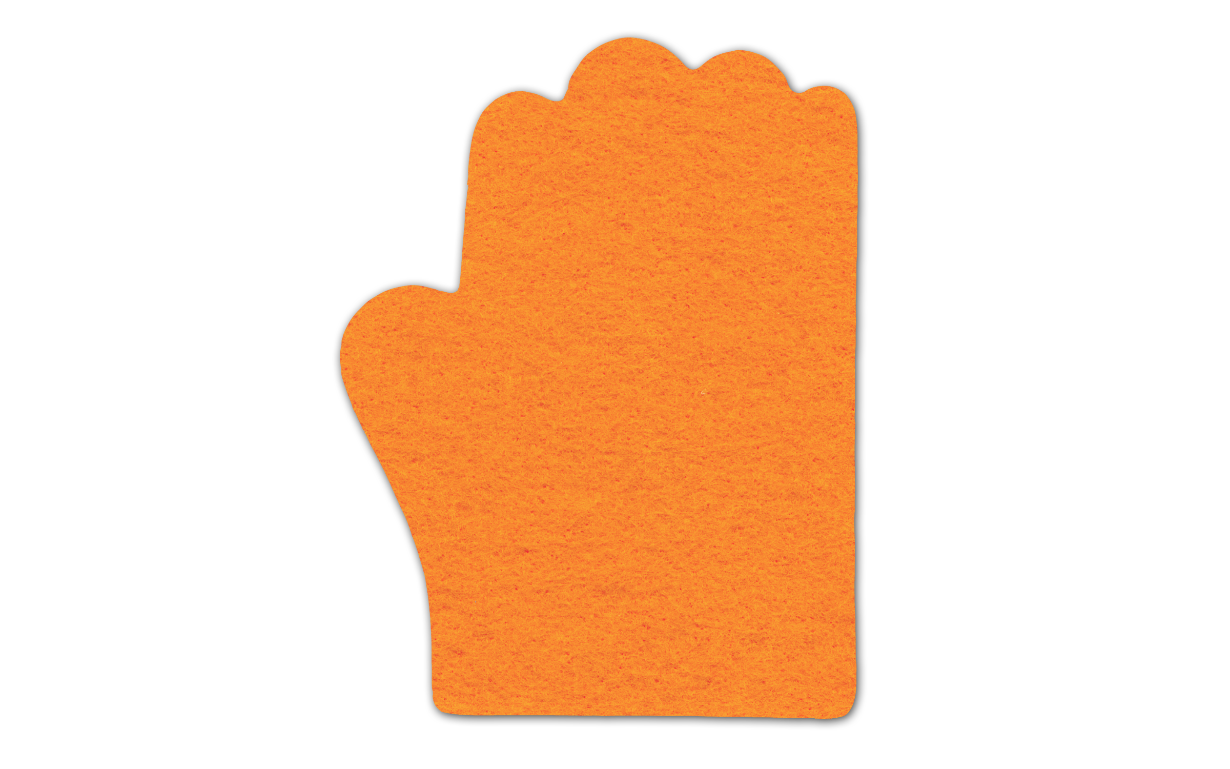 6" Hand Shammy Coaster 12