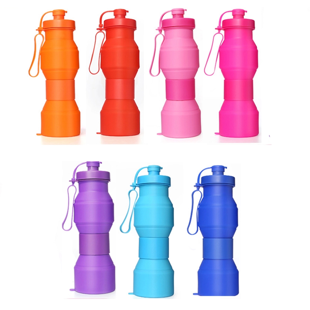 27 Oz Collapsible Silicone Water Bottle 3