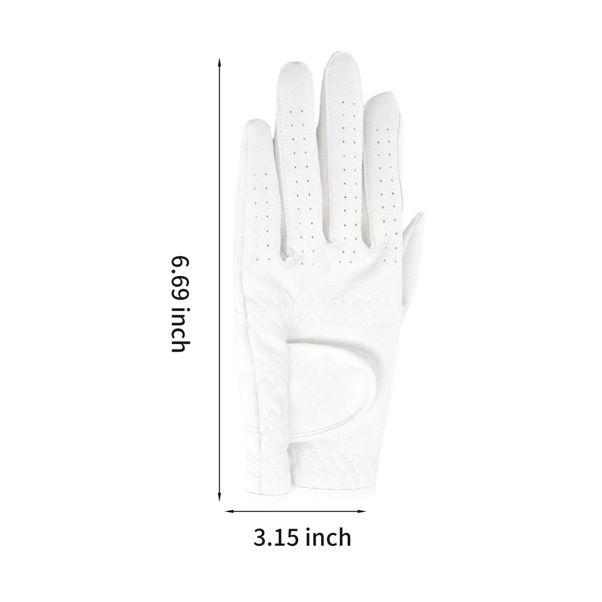 Adjustable Suede Golf Gloves for Practice 1
