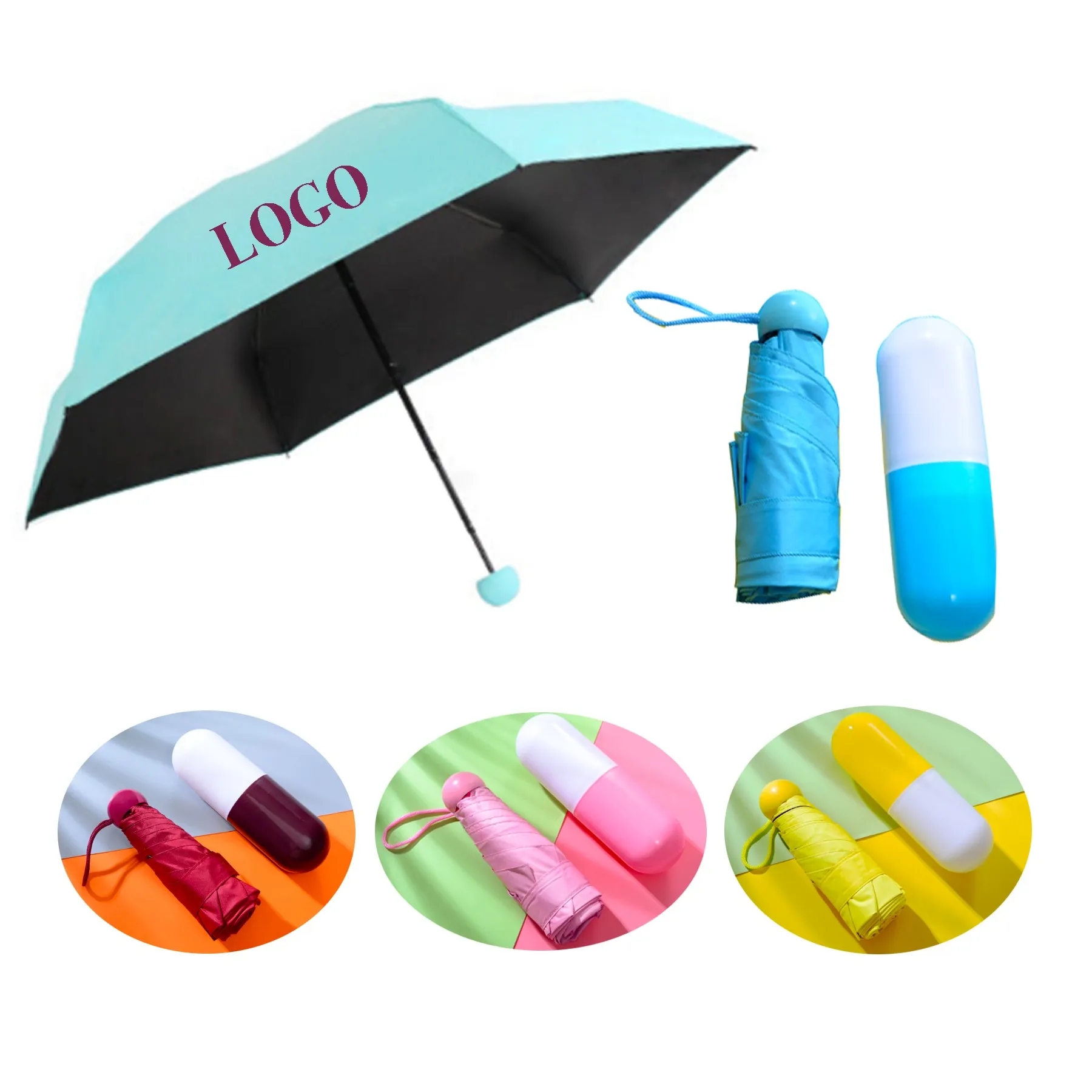 Ultra Lighweight Umbrella With Capsule Case 2
