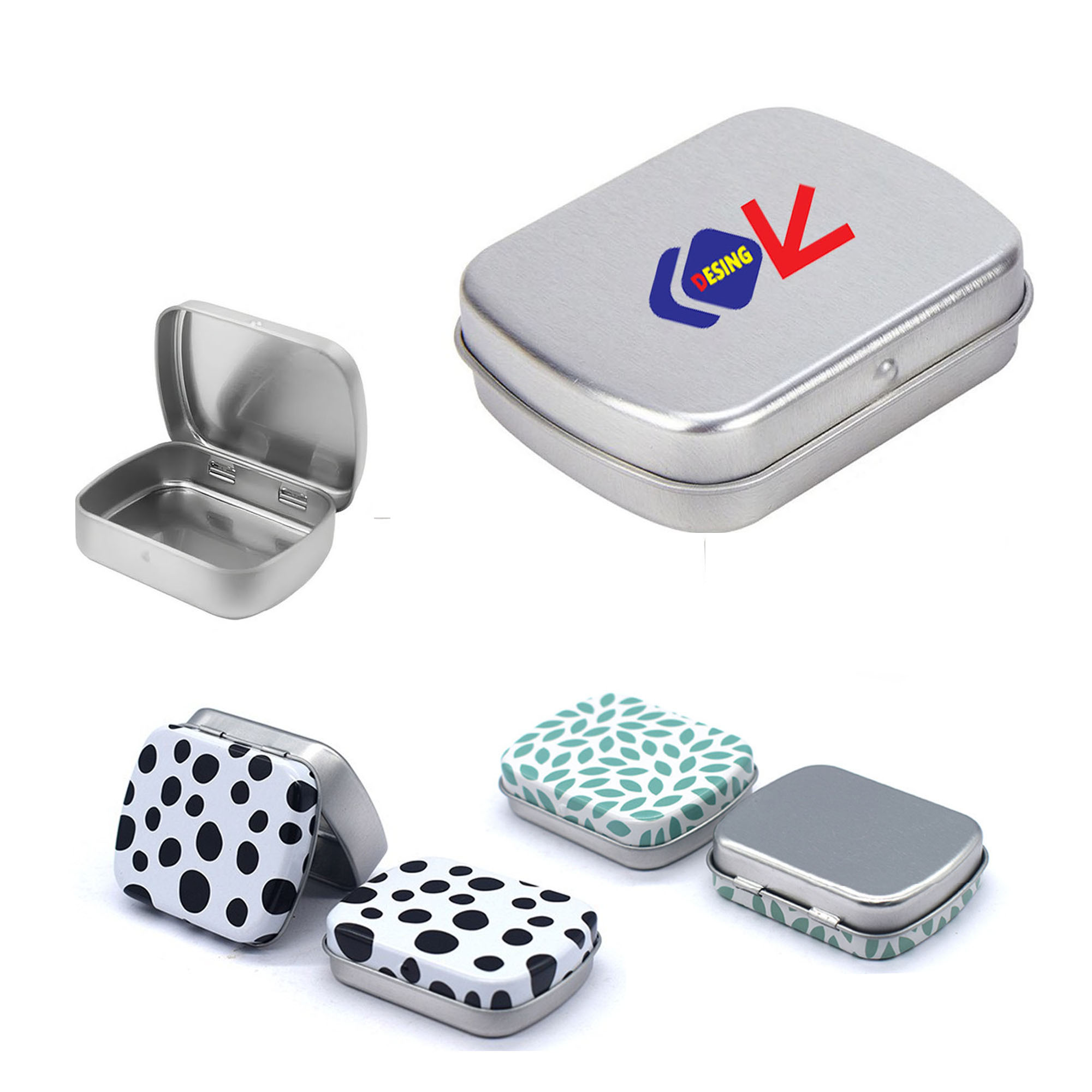 Customizable Tinplate Storage Box 4