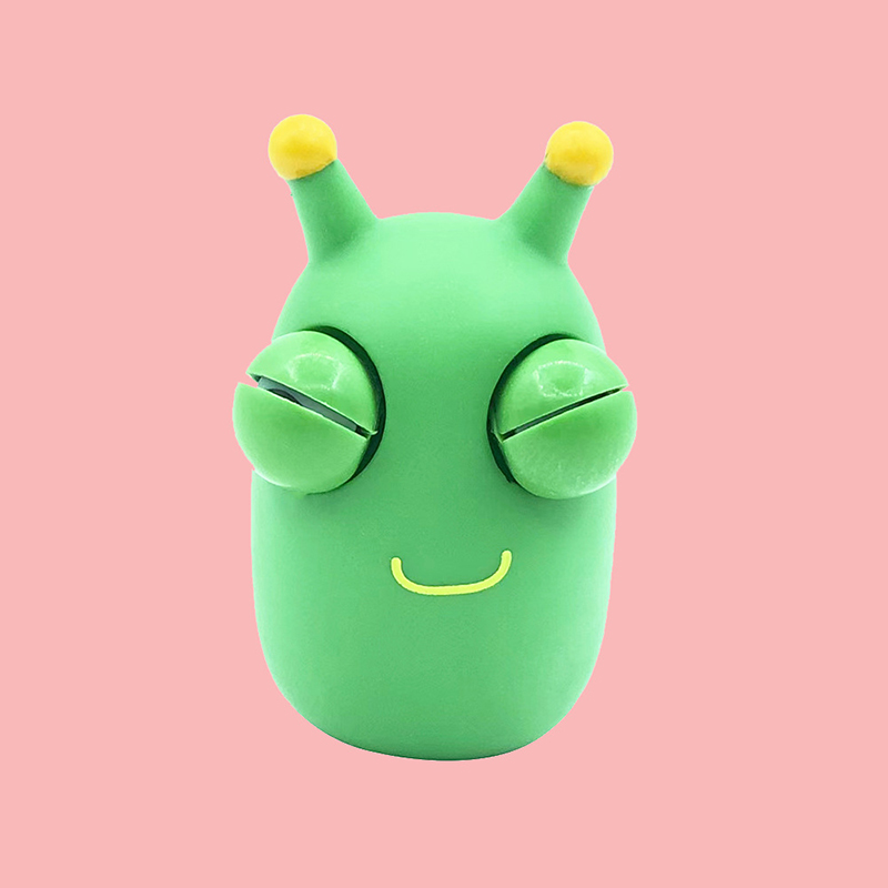 Caterpillar Popping Toy Eye Popping Worm Squeeze Toys 13