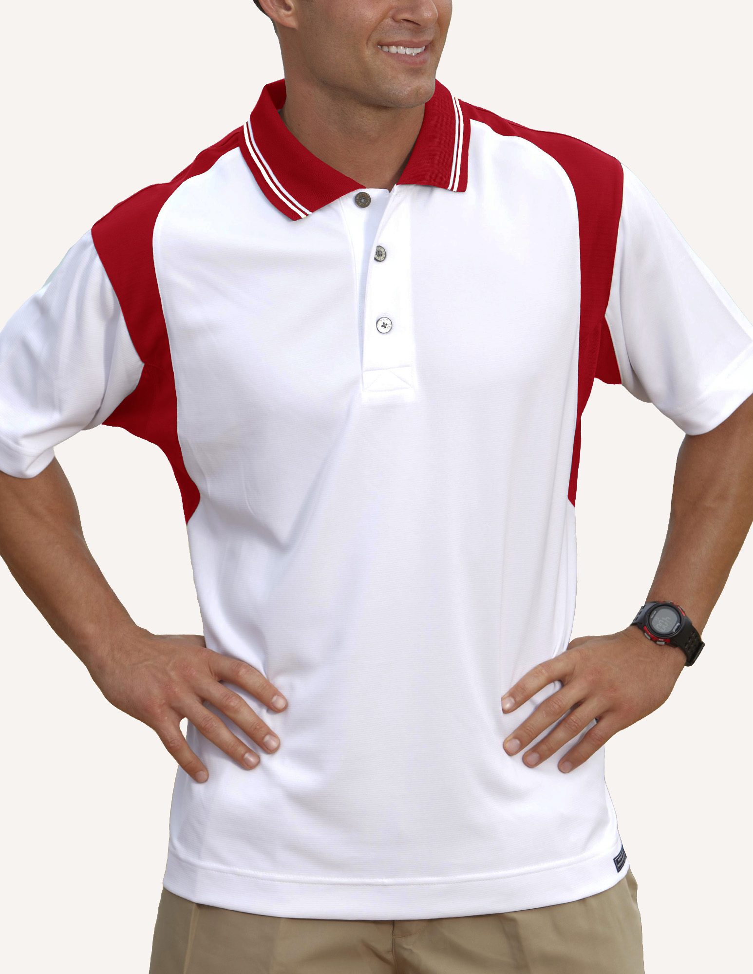 Men's Imperial Mini Ottoman Polo Shirt 4