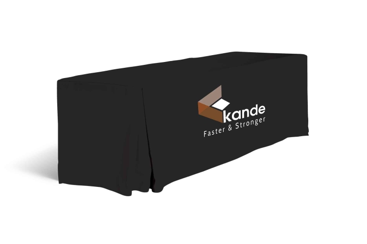 6ft Pleated Standard Table Cover 1