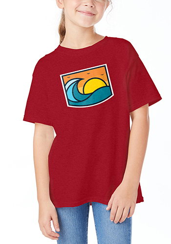 5.2 oz 100% Cotton (preshrunk) 76