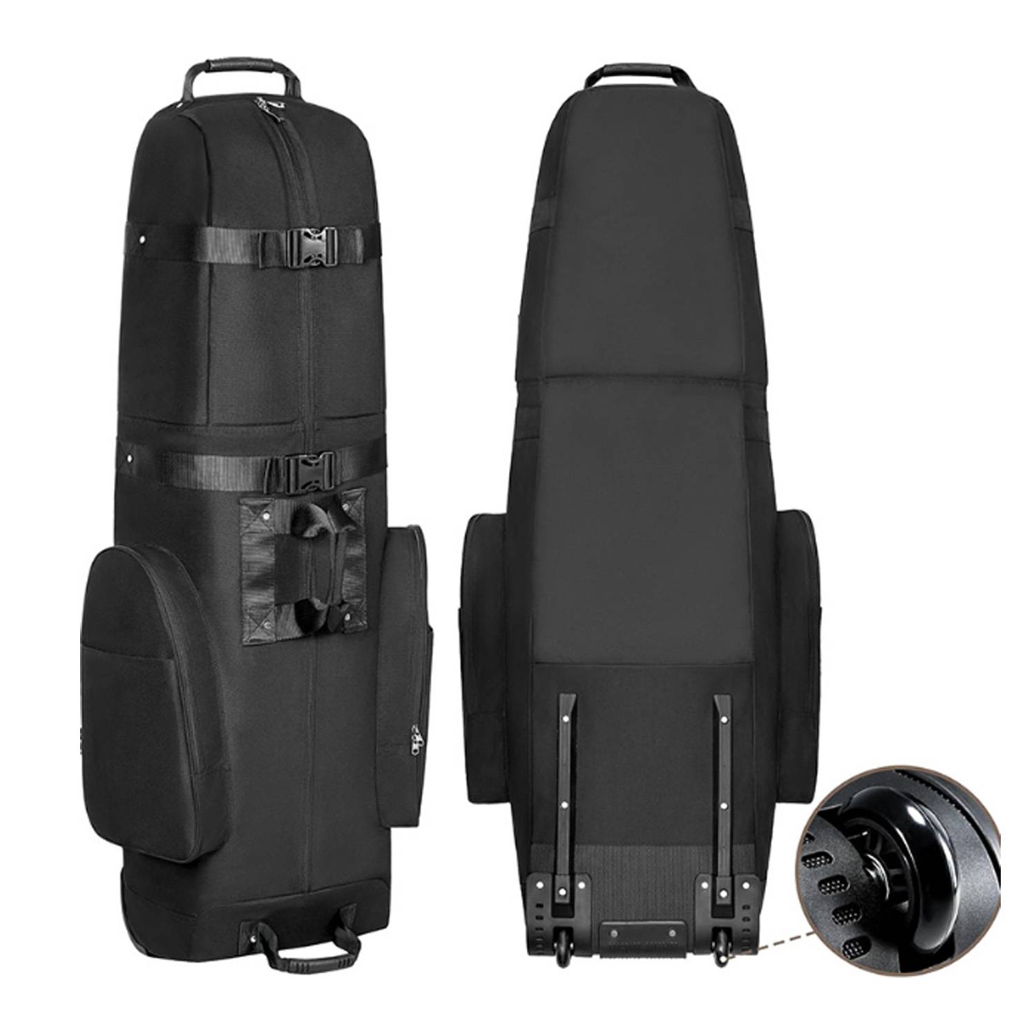 Golf Travel Bag – Soft-Sided Oxford with Sturdy Zippers 4