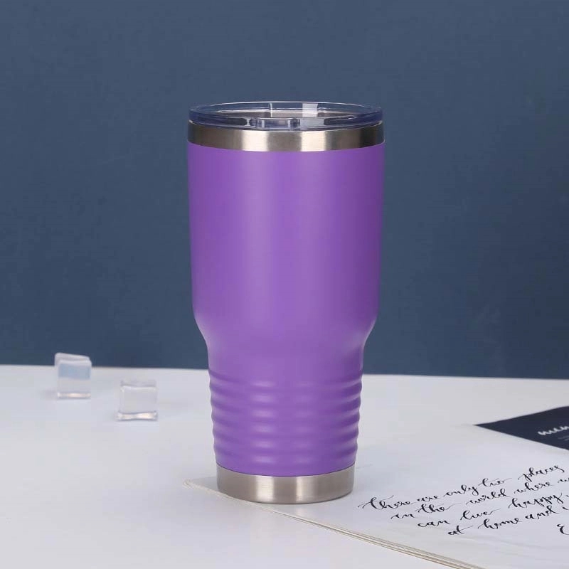 30 Oz. Polar Camel Ringneck Vacuum Insulated Tumbler w/ Lid 5