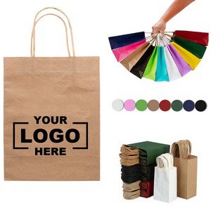Sustainable Kraft Paper Shopping Bags 7