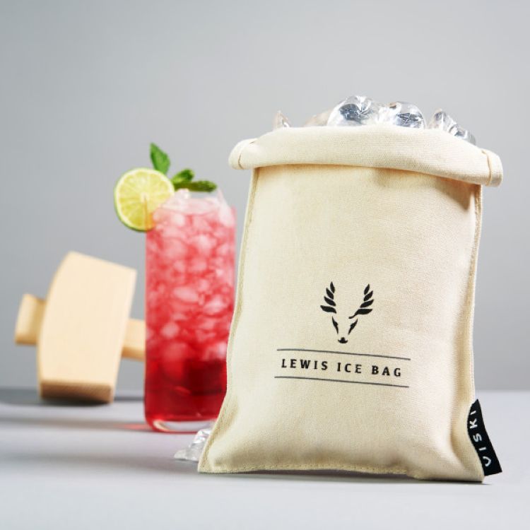 Viski® Lewis Ice Bag and Mallet 10