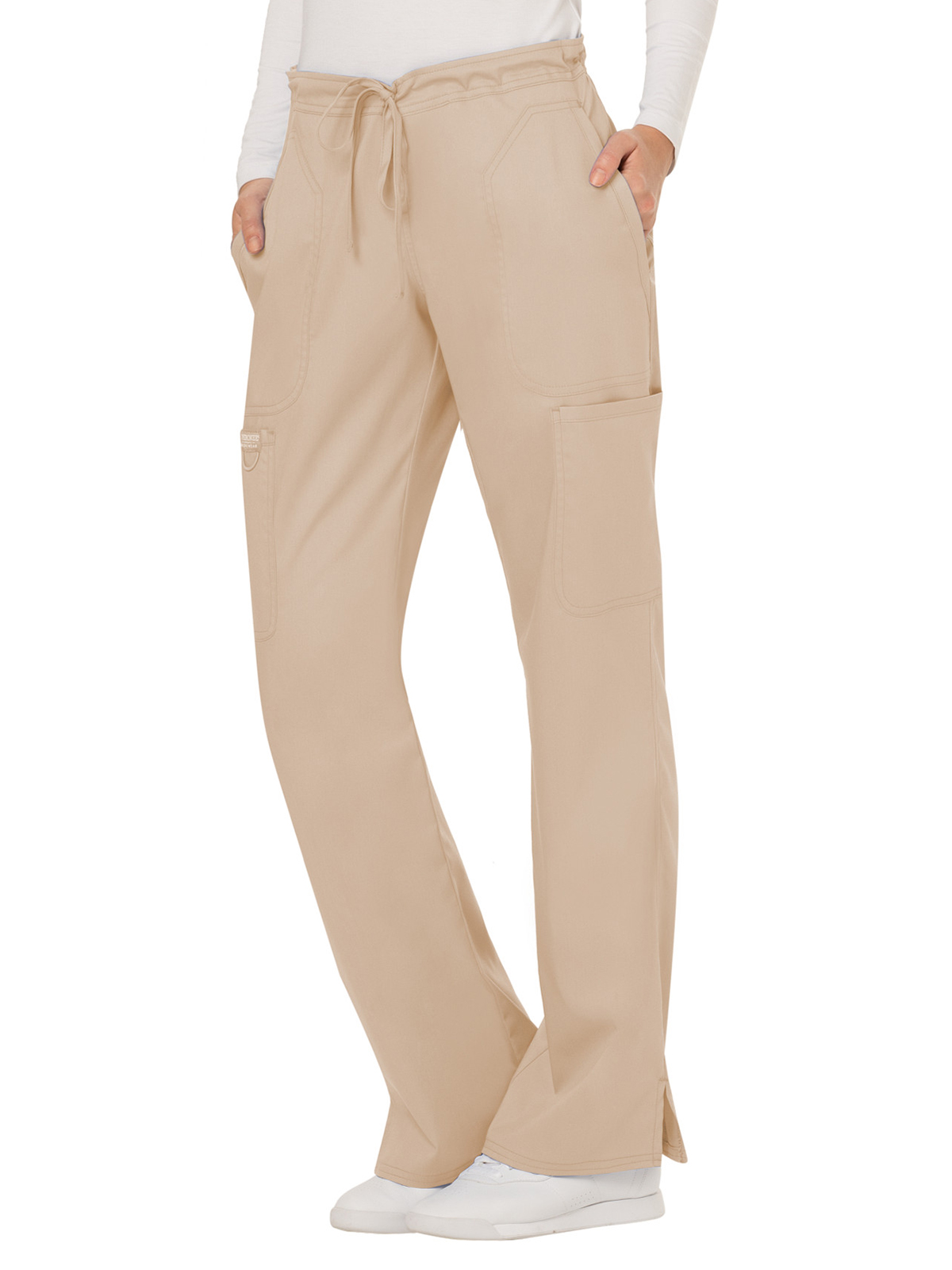 Cherokee - Workwear Revolution - Women's 5-Pocket Mid Rise Drawstring Pant 26