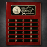 Rosewood Piano Finish Perpetual Plaque 8