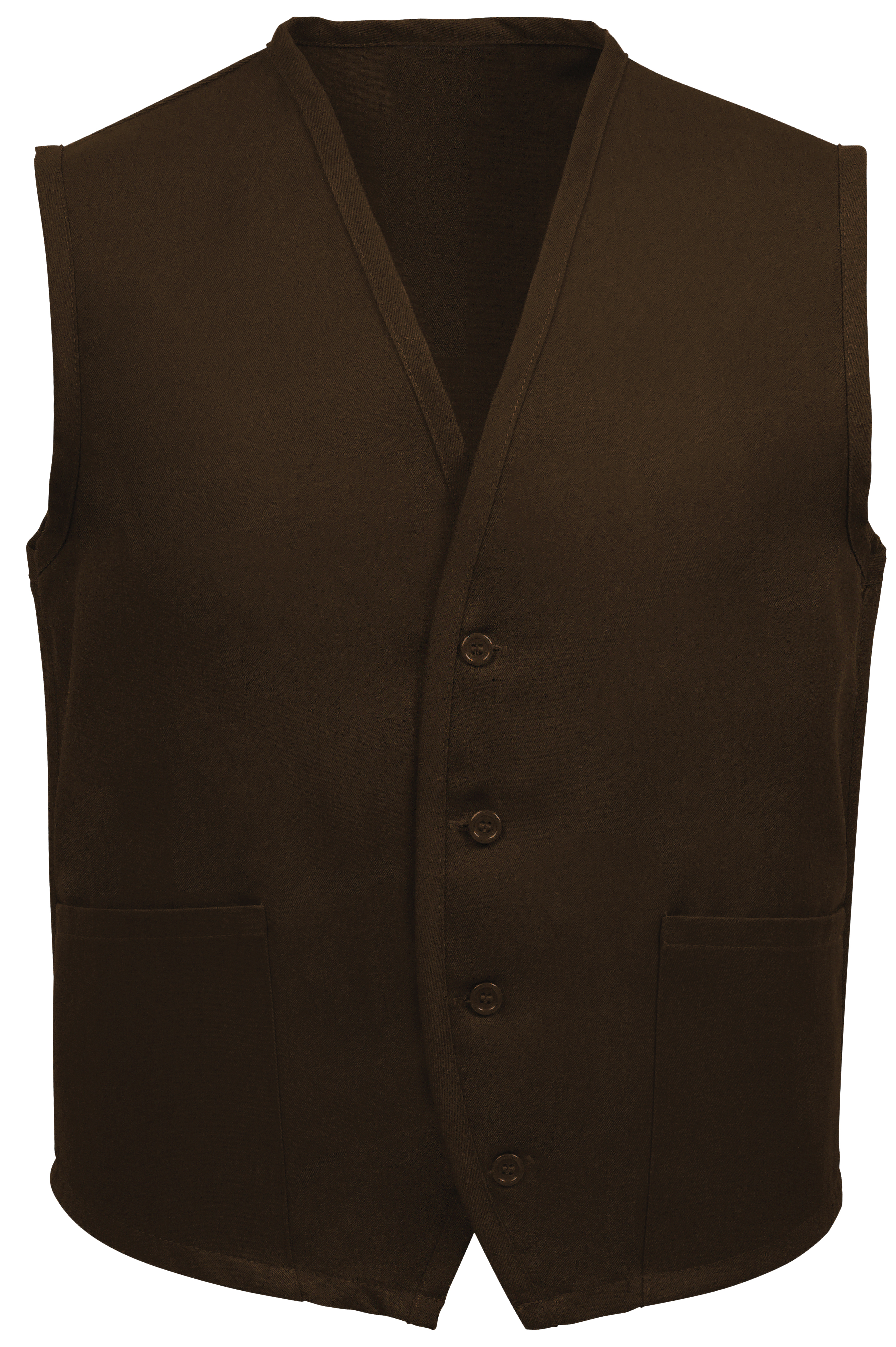 Button Down Vest w/ 2 Waist Pockets 8