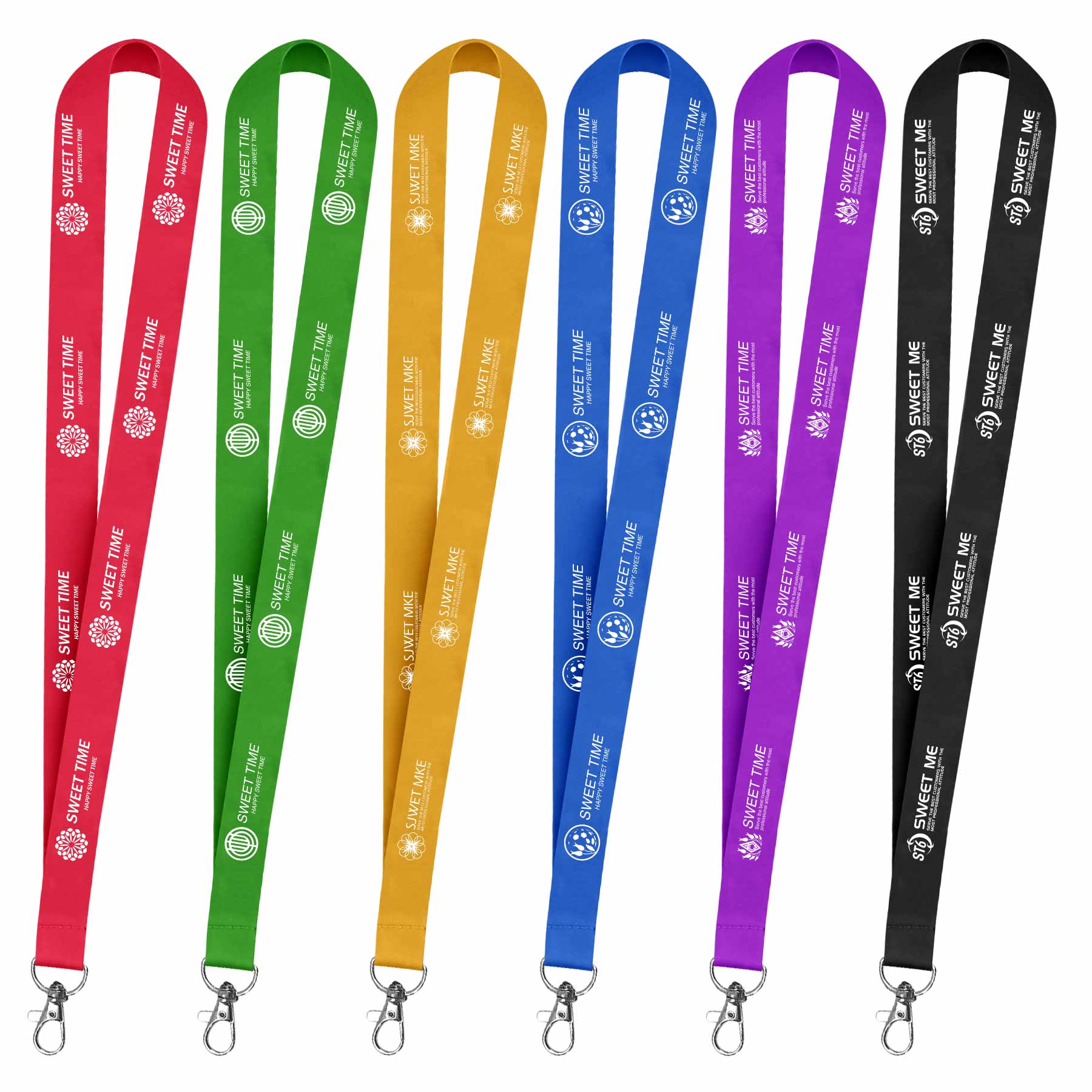 1" Dye Sublimated Lanyard 1