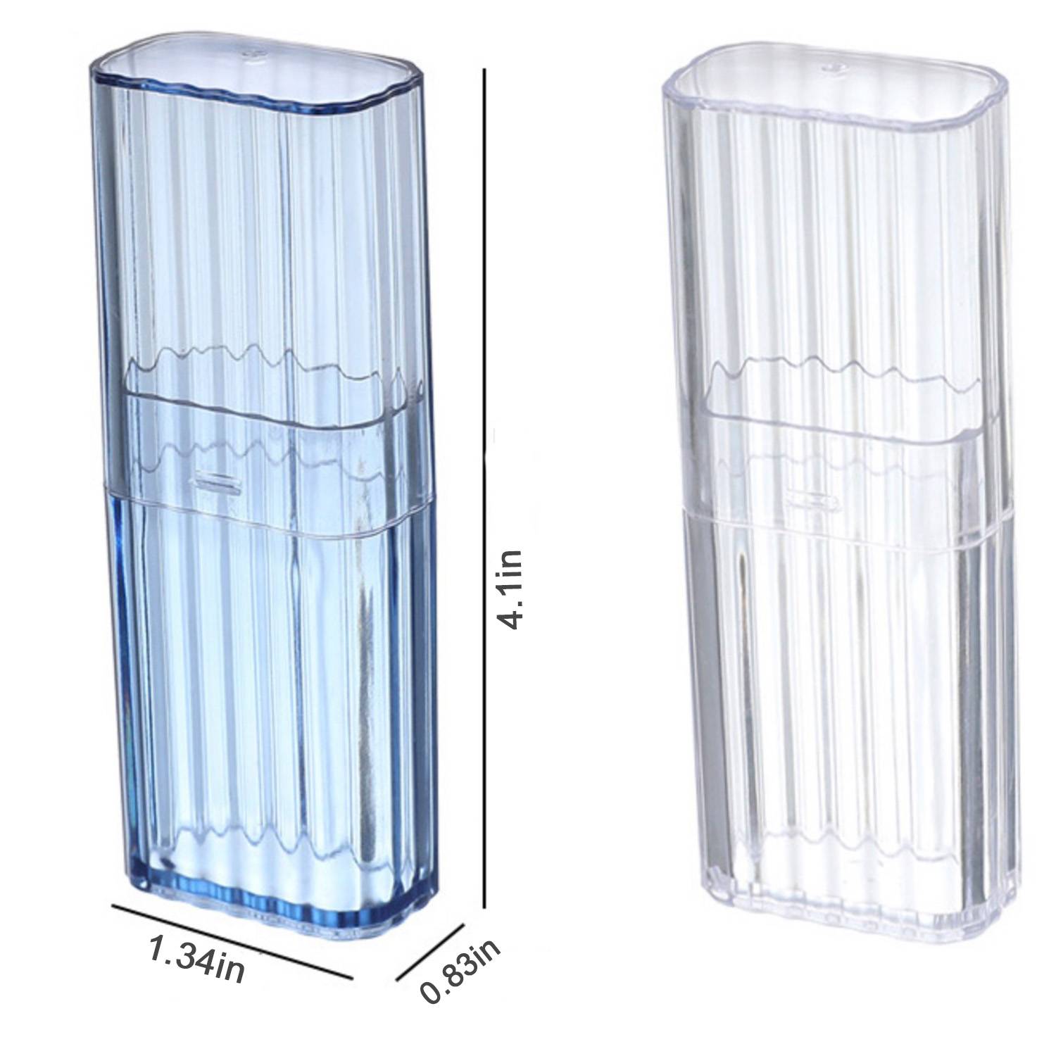 Portable Plastic transparent Clear Organizer storage box 3