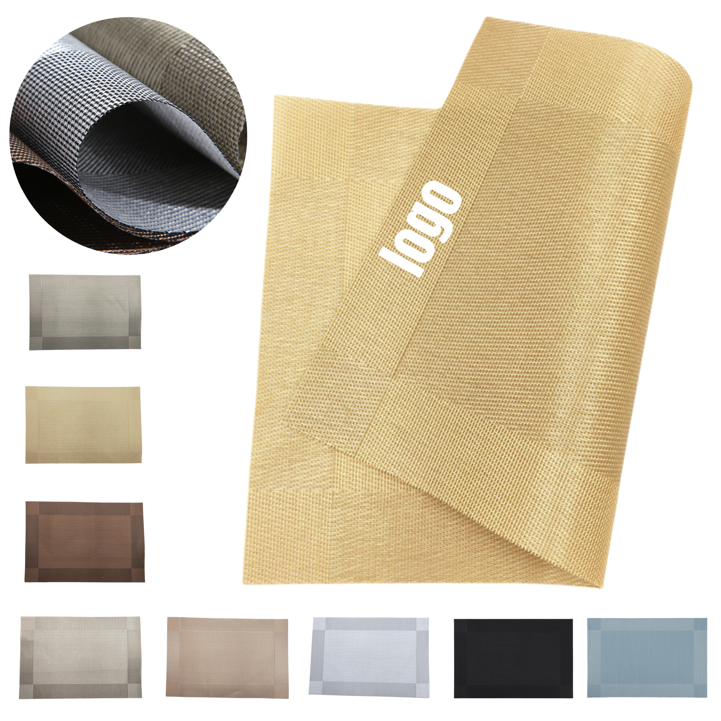 Elegant Dining Placemats ?C Personalized Logo, Bulk Pricing 1