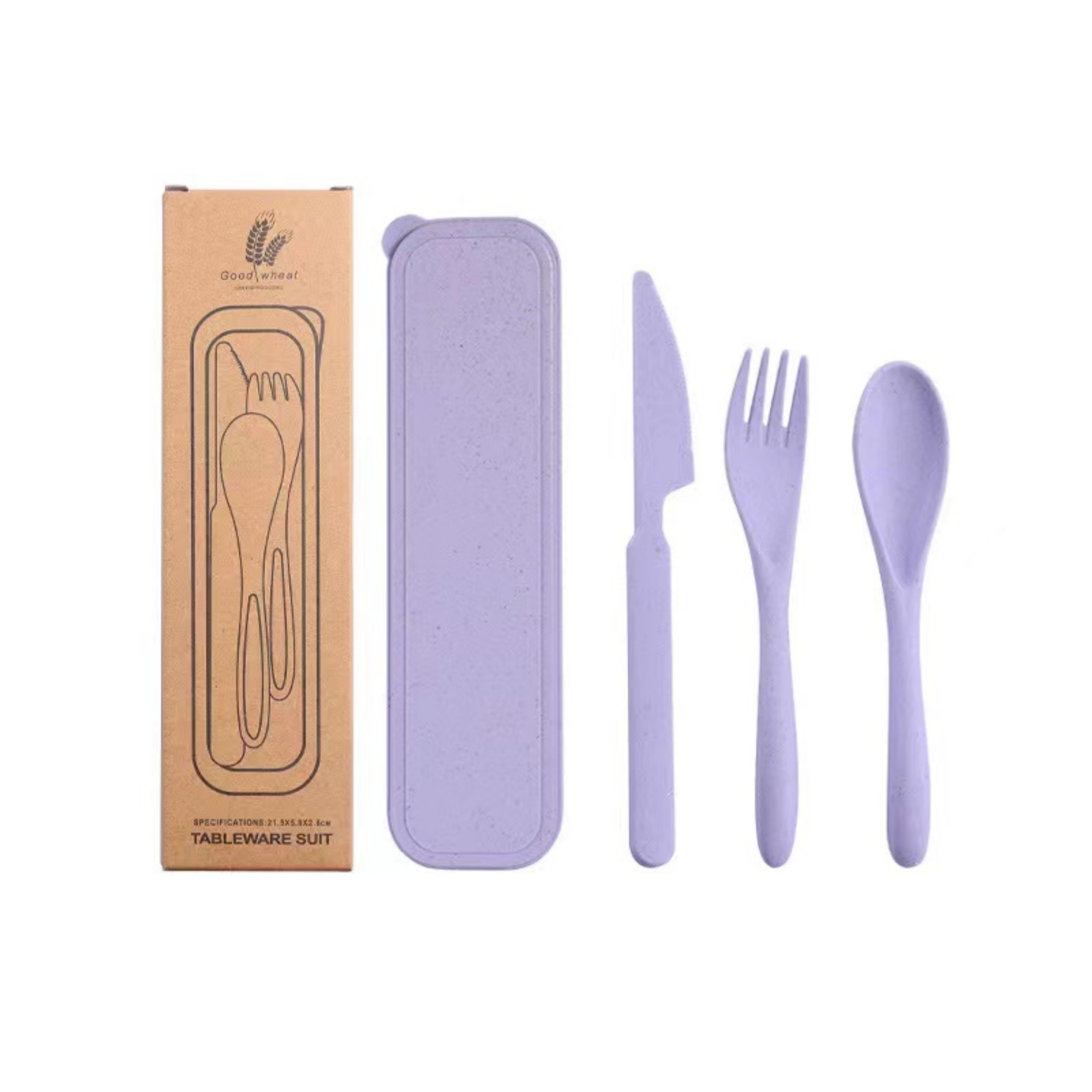 Reusable Travel Utensils Set With Case 1