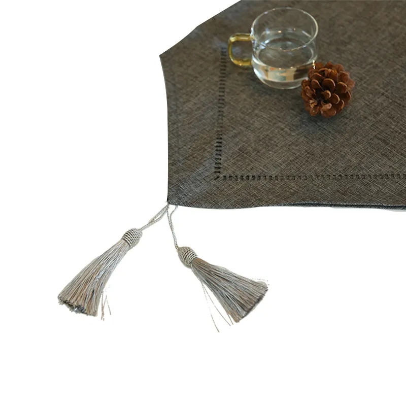 Homes Cotton Linen Table Runner 4