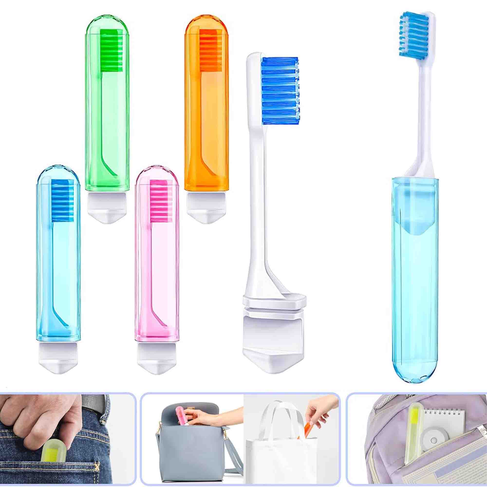 Travel Folding Toothbrush With Box 1