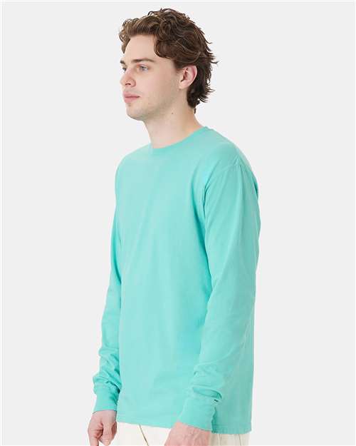 Unisex Garment-Dyed Long Sleeve T-Shirt - GDH200 104