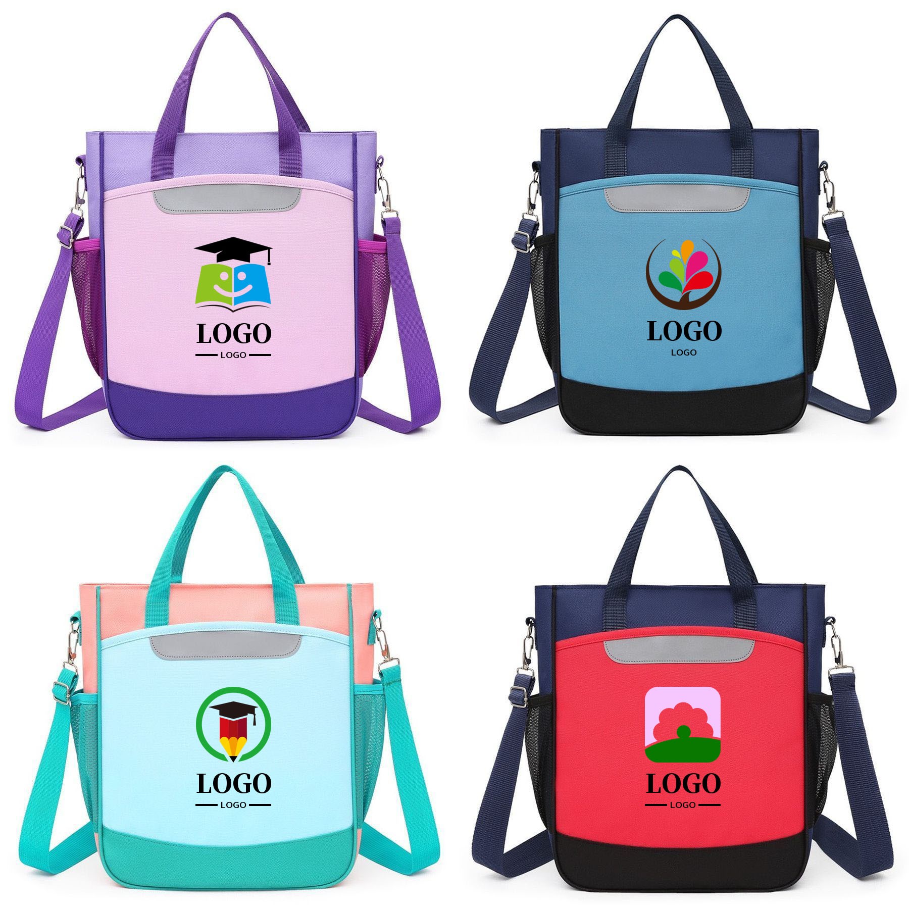 Kids Elementary Primary School Backpack With Reflective Strip